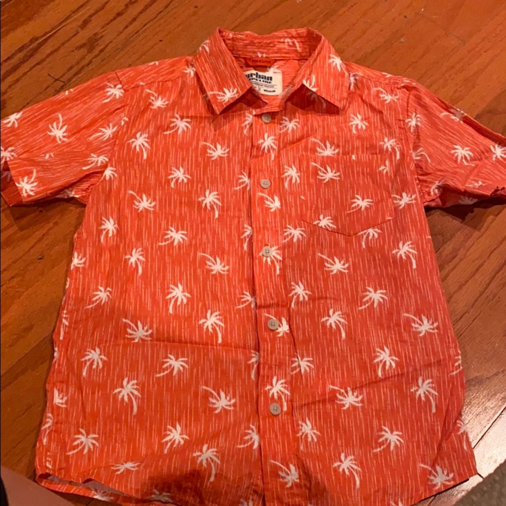 Boys Casual Dress Shirt Medium
